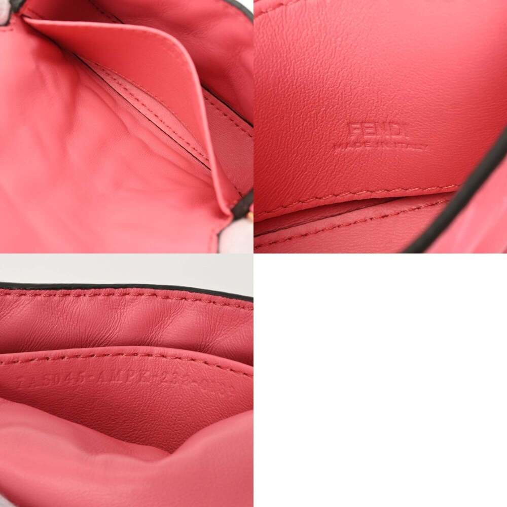 FENDI Pink Leather Shoulder Bag - Picture 11 of 11